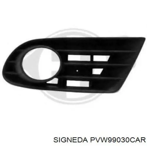 Заглушка протитуманки передньої правої Signeda PVW99030CAR ціна, від 9.67 USD