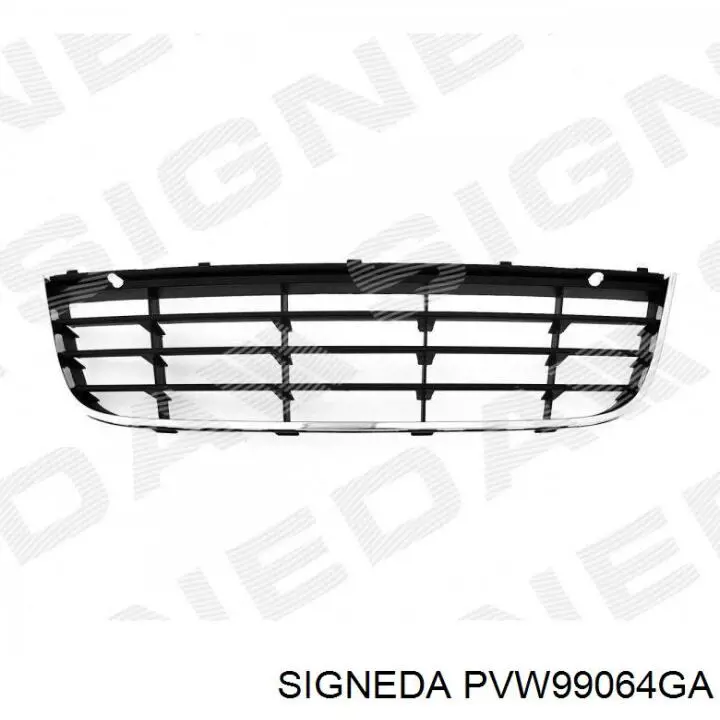 Решітка переднього бампера, центральна Signeda PVW99064GA ціна, від 7.95 USD
