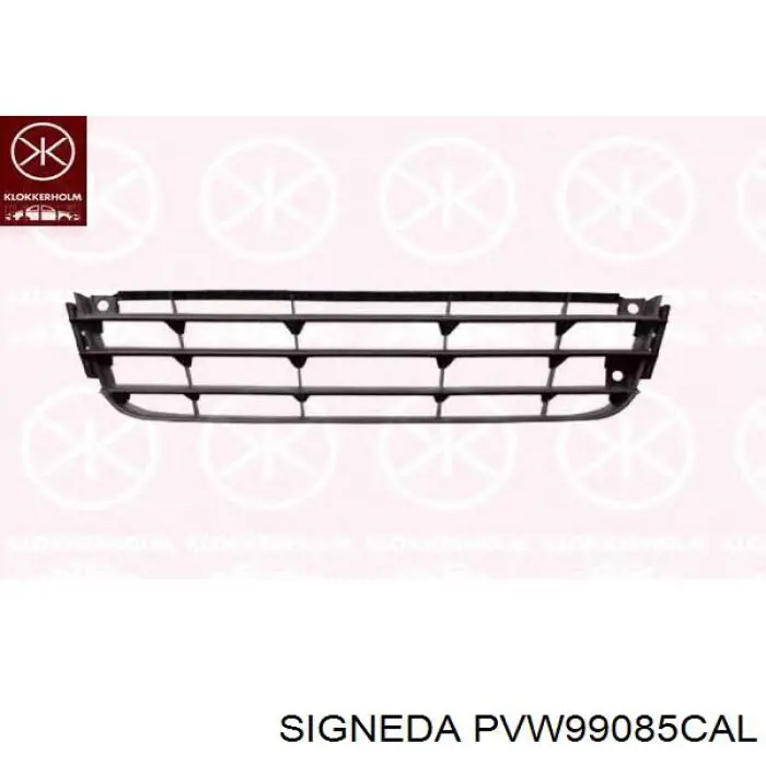 Заглушка, решітка протитуманних фар бампера переднього, ліва Signeda PVW99085CAL ціна, від 11.38 USD