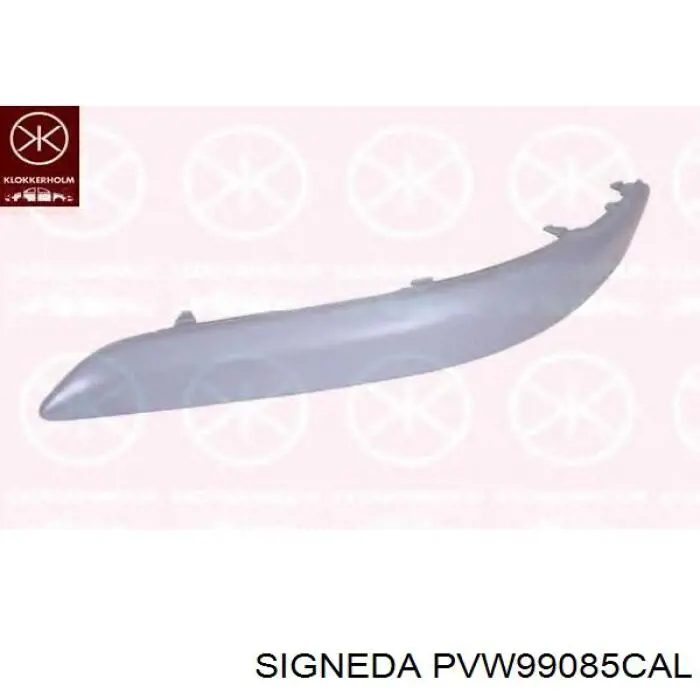 Купити PVW99085CAL Signeda Заглушка ПТФ бампера переднього ліва