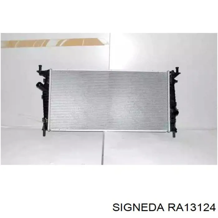 Радіатор охолодження двигуна, додатковий RA13124 SIGNEDA