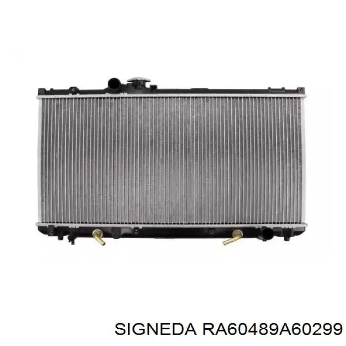RA60489A60299 Signeda радіатор охолодження двигуна
