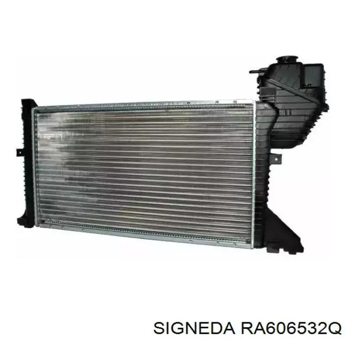 72D1083K Polcar Радіатор охолодження двигуна