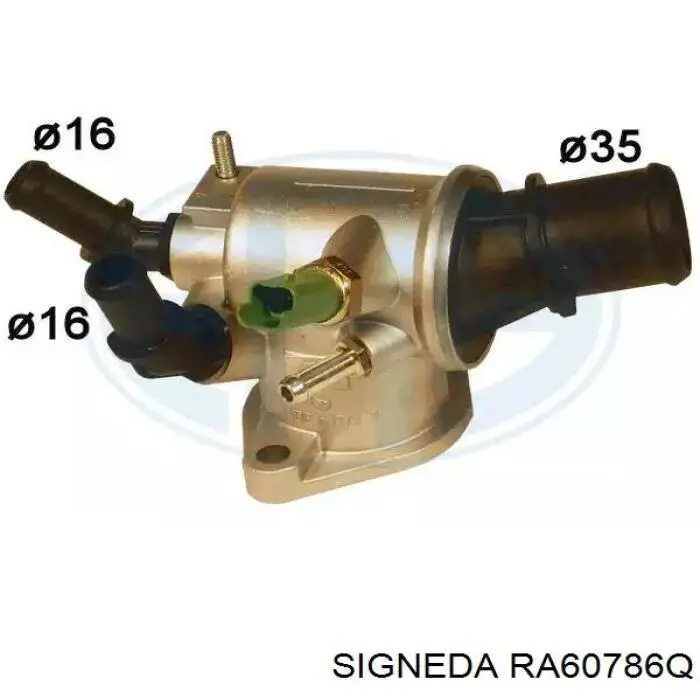 RA60786Q Signeda Радіатор охолодження двигуна