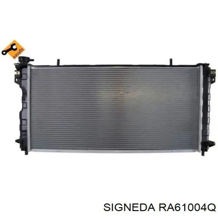 4809238 Market (OEM) радіатор охолодження двигуна
