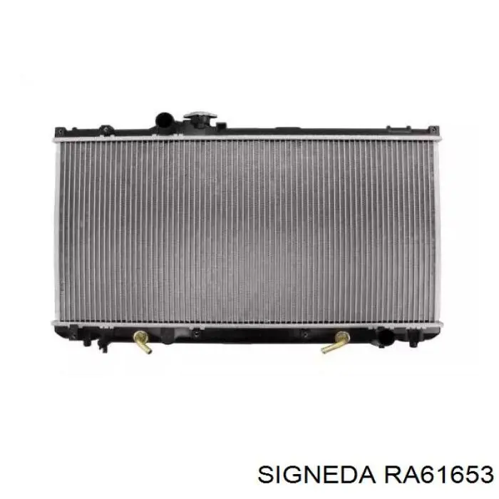 RA61653 Signeda радіатор охолодження двигуна