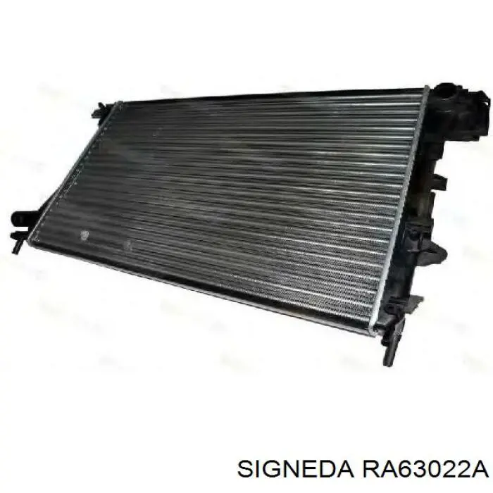 RA63022A Signeda радіатор охолодження двигуна