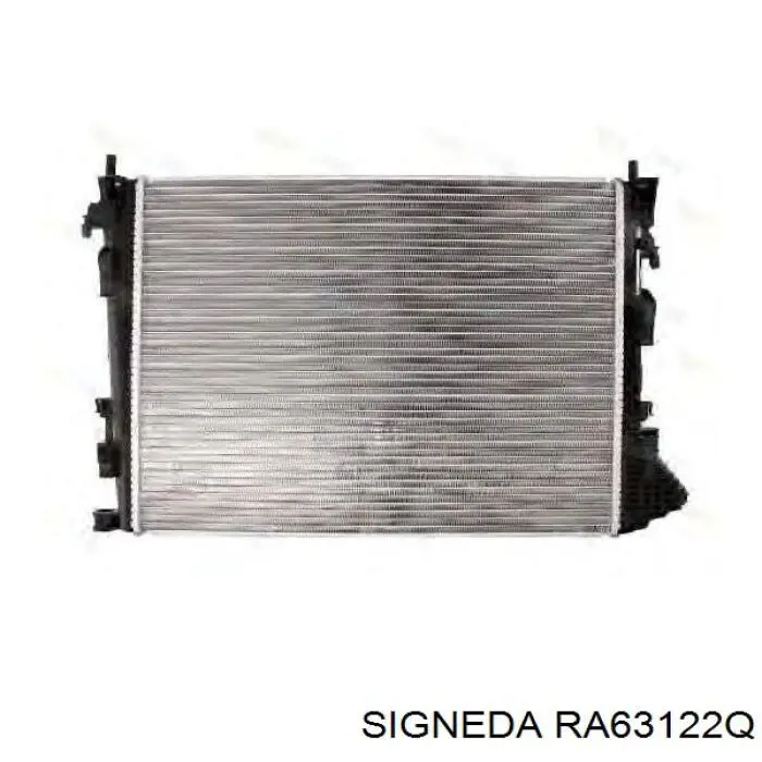 93854164 Renault (RVI) радіатор охолодження двигуна