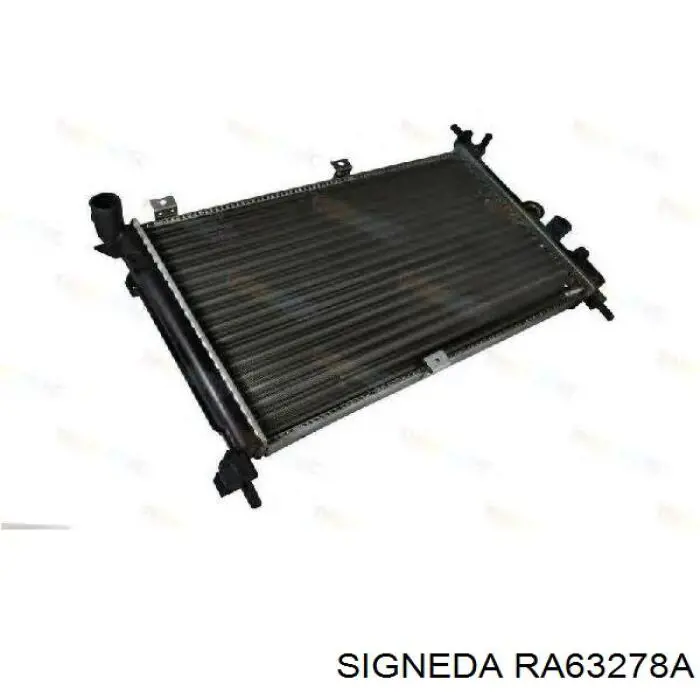 RA63278Q Signeda радіатор охолодження двигуна