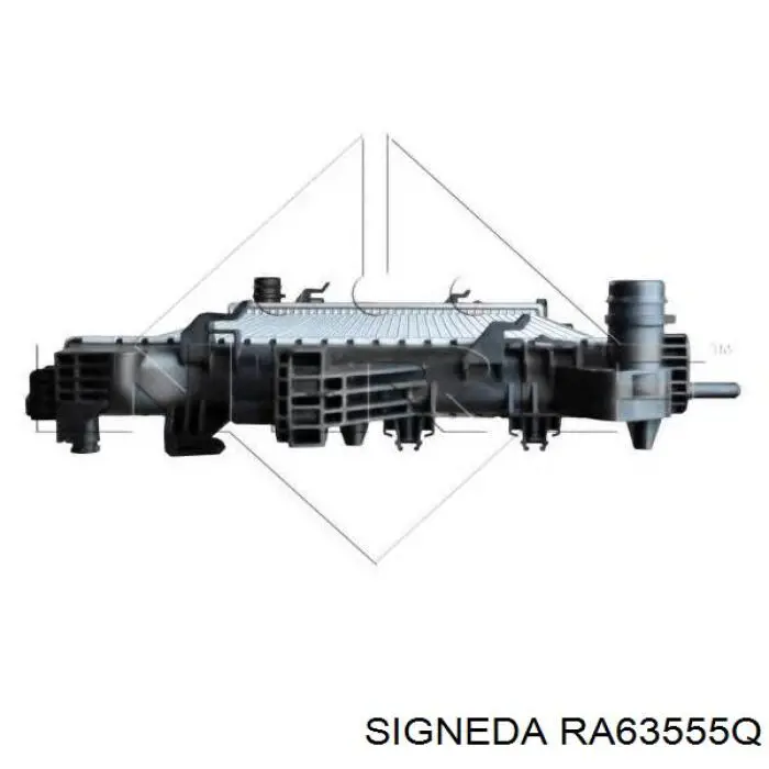 RA63555A Signeda радіатор охолодження двигуна