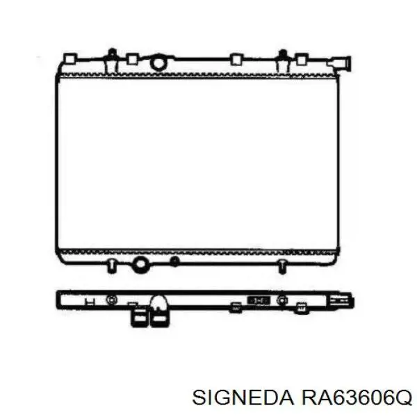 Радіатор RA63606Q Signeda