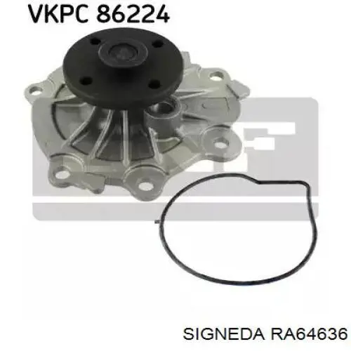 Купити RA64636 Signeda Радіатор двигуна