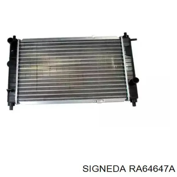 Купити RA64647A Signeda Радіатор двигуна