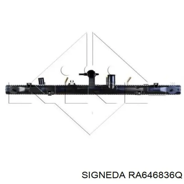 Радіатор RA646836Q Signeda