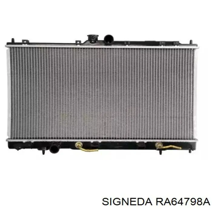 RA64798A Signeda радіатор охолодження двигуна
