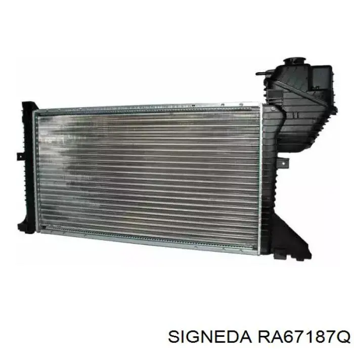 Купити RA67187Q Signeda Радіатор двигуна