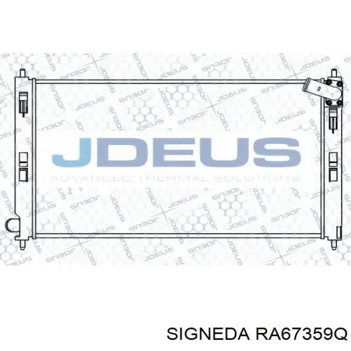 Радіатор RA67359Q Signeda