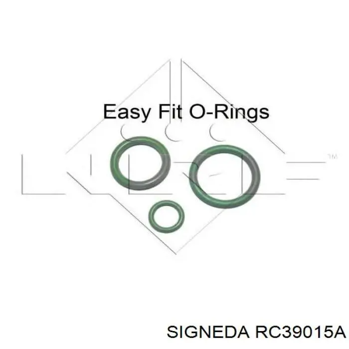 RC39015A Signeda радіатор кондиціонера