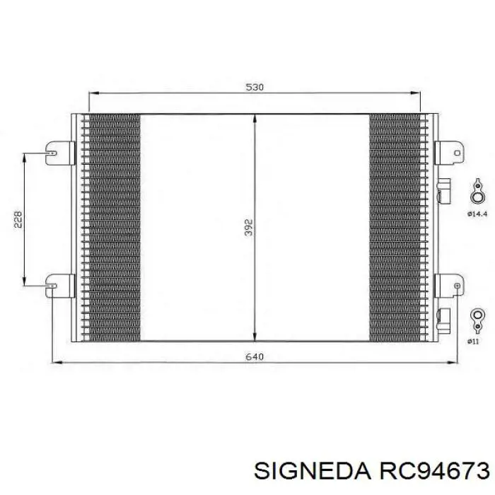 Конденсатор кондиціонера Kemp 77647266 ціна, від 65.52 USD