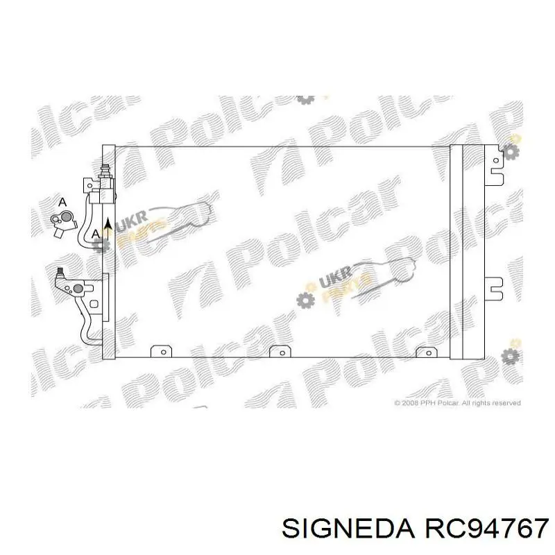 Конденсатор кондиціонера VALEO 812704 ціна, від 103.34 USD