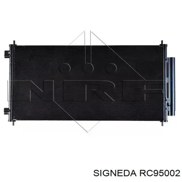 Радіатор кондиціонера Honda CR-V 3 (RE) (Хонда Црв)