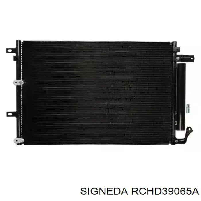 606HD2053 TYC радіатор кондиціонера