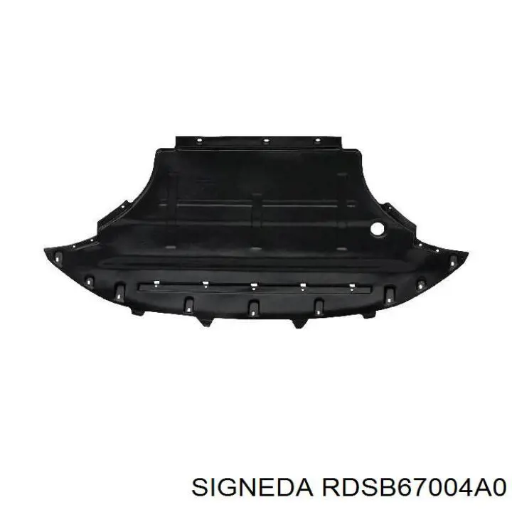 RDSB67004A0 Signeda Дифузор радіатора охолодження, в зборі з мотором і крильчаткою