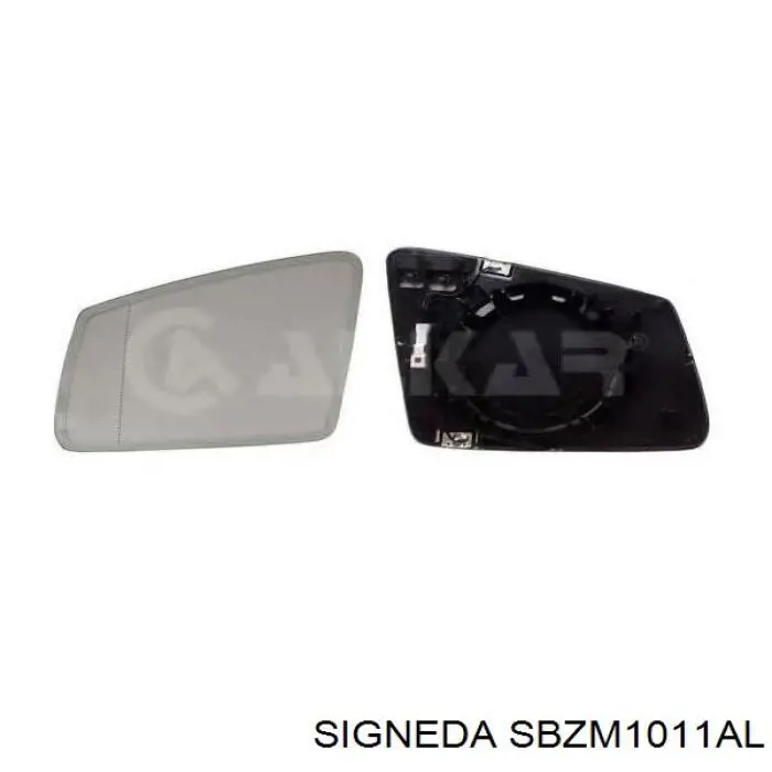 SBZM1011AL Signeda дзеркальний елемент дзеркала заднього виду, лівого