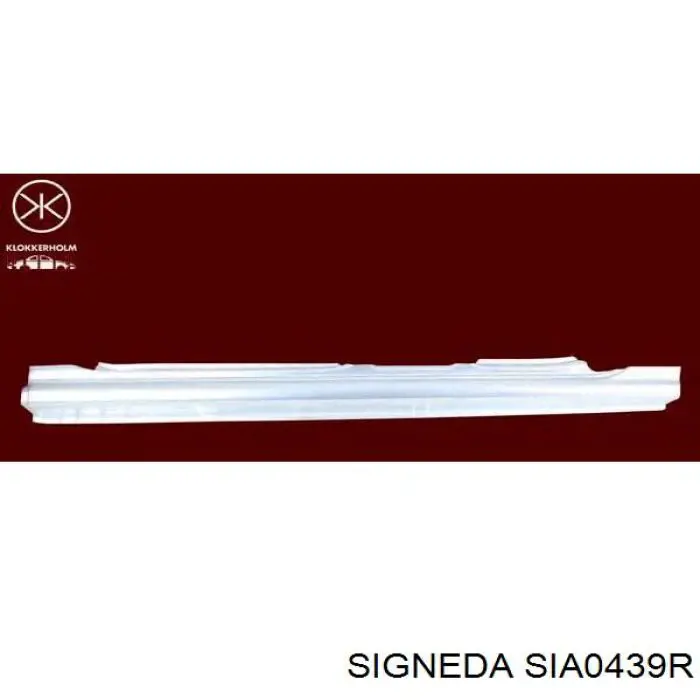 SIA0439R Signeda поріг зовнішній правий