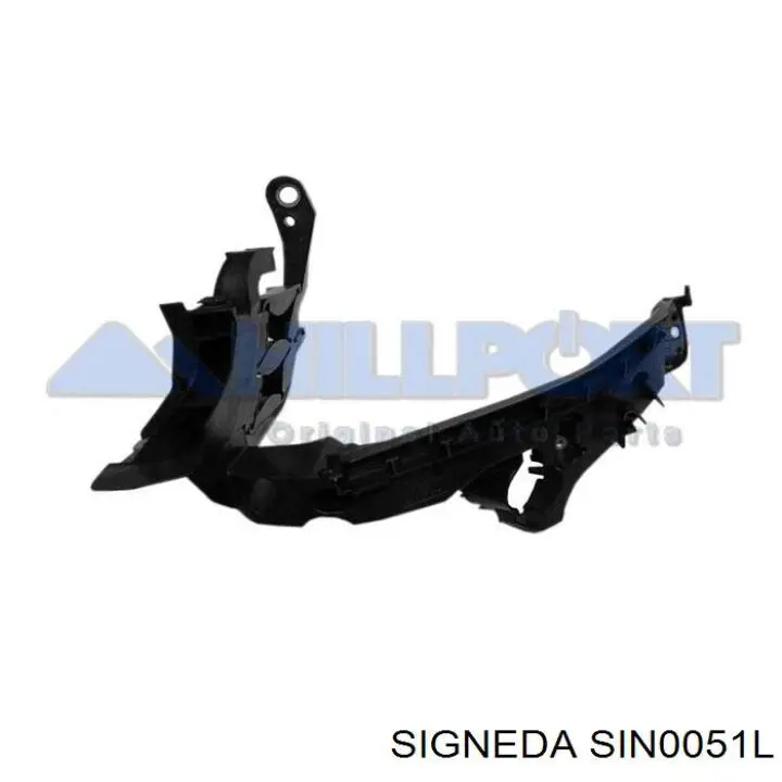 SIN0051L Signeda кронштейн-адаптер кріплення фари передньої, лівою
