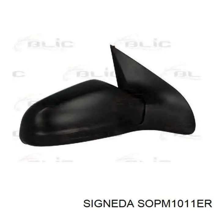 Дзеркальний елемент правого дзеркала заднього виду Signeda SOPM1011QER ціна, від 7.44 USD