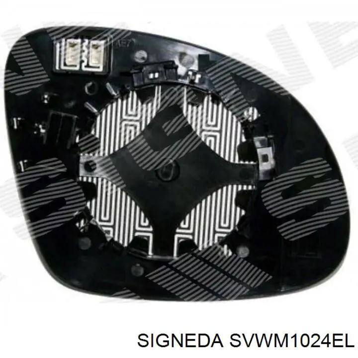 Дзеркальний елемент дзеркала заднього виду, лівого SVWM1024EL Signeda