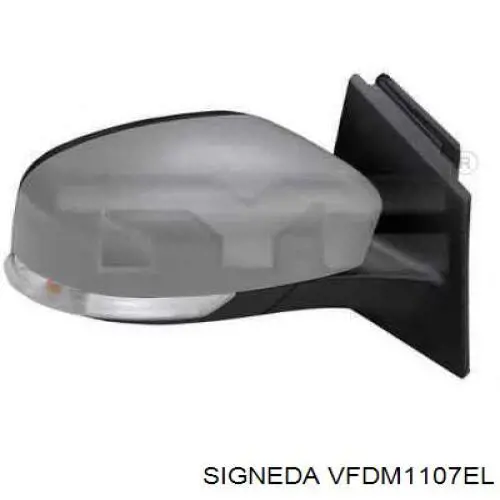 VFDM1107EL Signeda дзеркальний елемент дзеркала заднього виду, лівого