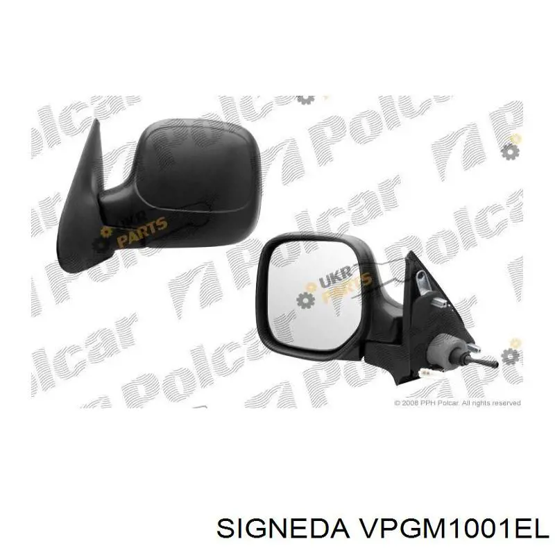 Ліве бічне дзеркало Signeda VPGM1001EL ціна, від 32.45 USD