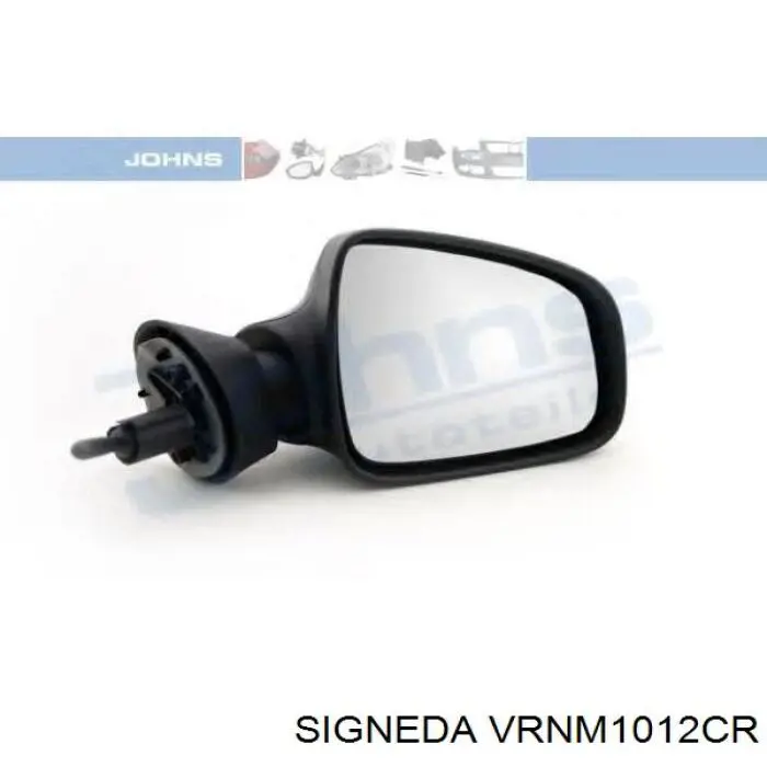 VRNM1012CR Signeda дзеркало заднього виду, праве
