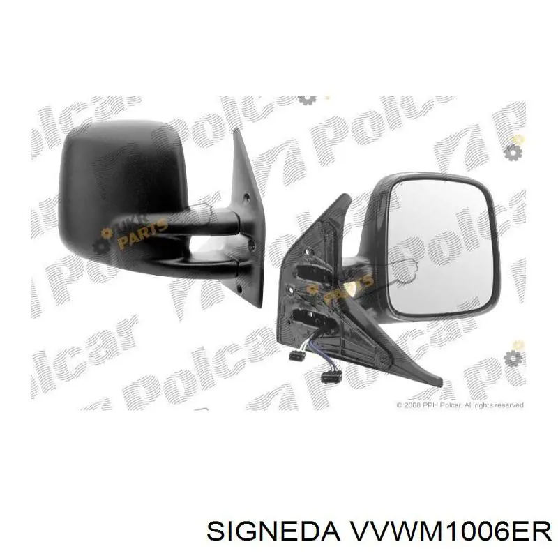 3857020 Autotechteile Праве дзеркало заднього виду