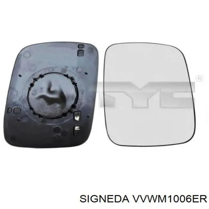VVWM1006ER Signeda Праве дзеркало заднього виду