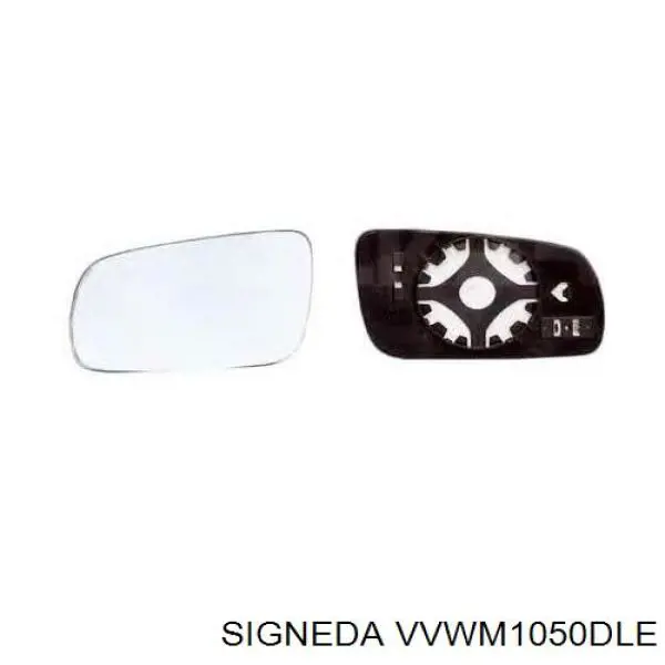 VVWM1050DLE Signeda накладка дзеркала заднього виду, ліва