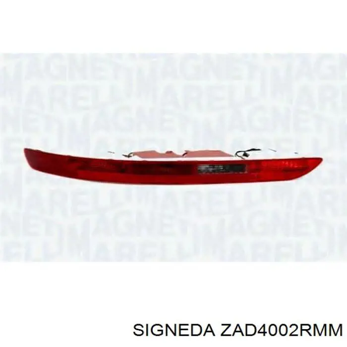 ZAD4002KR Signeda Фара заднього бампера, правий