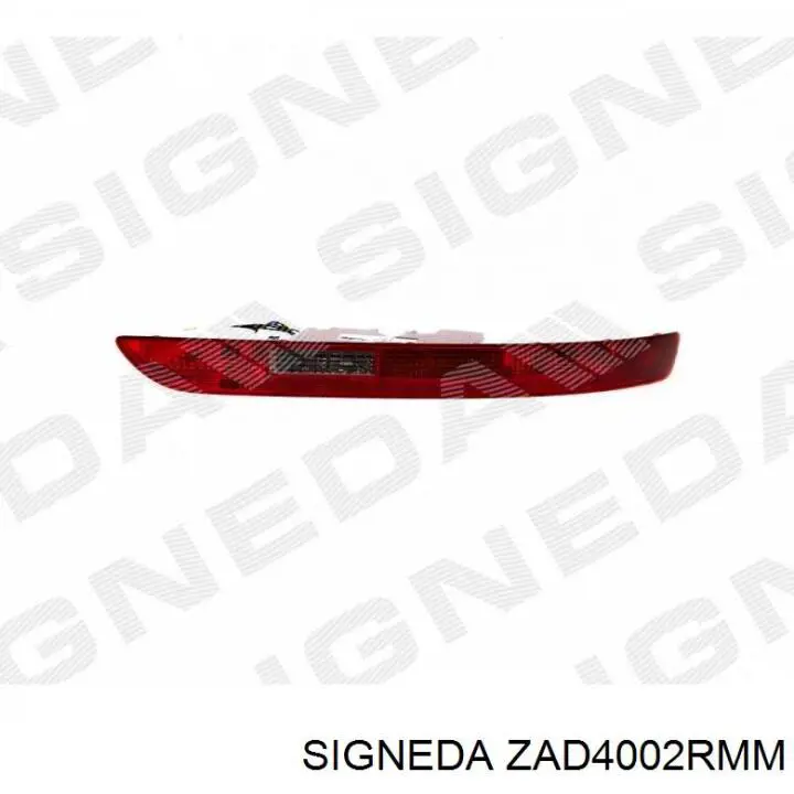 Ліхтар заднього бампера, правий Signeda ZAD4002KR ціна, від 42.12 USD