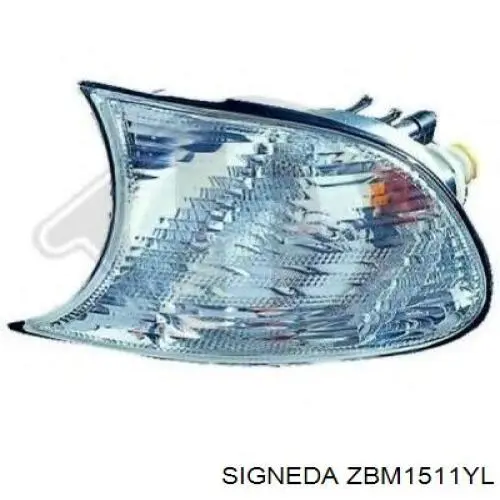 Вказівник повороту лівий ZBM1511YL Signeda