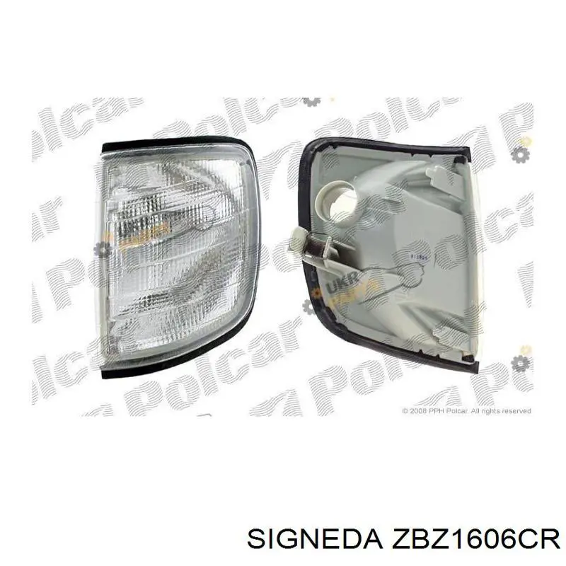 Правий покажчик повороту - лампа Autotechteile 1308229 ціна, від 9.56 USD