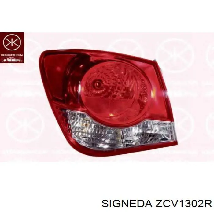 Купити 96830495 General Motors Ліхтар задній внутрішній правий