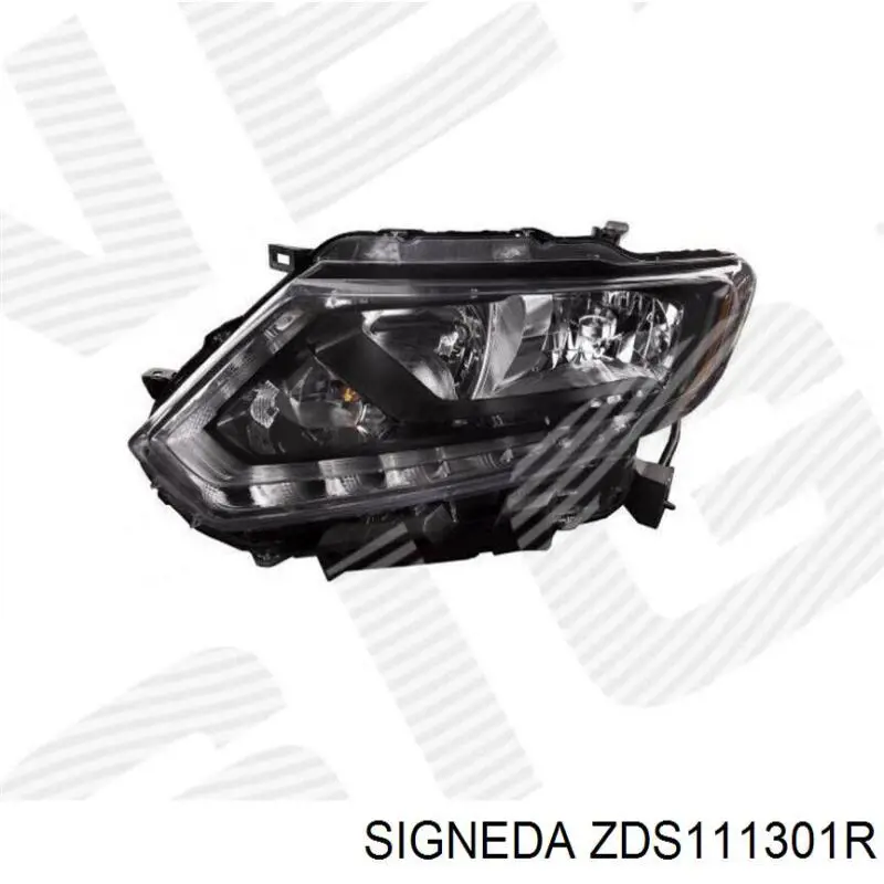 Основна фара - вставка Signeda ZDS111301R ціна, від 183.70 USD