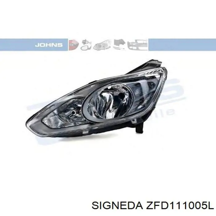 Фара ліва ZFD111005L Signeda