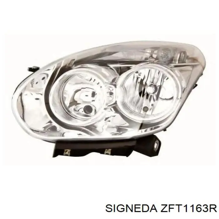Фара права ZFT1163R Signeda