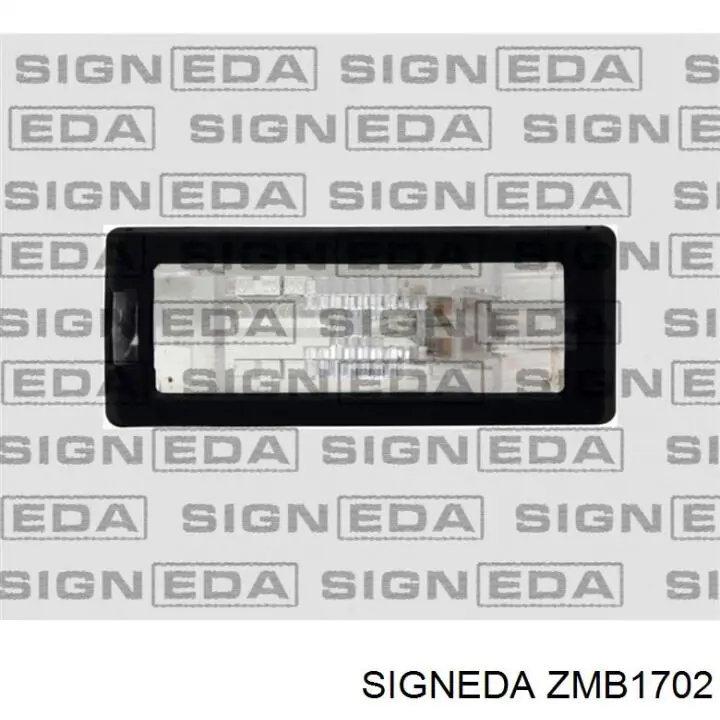 Ліхтар підсвічування заднього номерного знака ZMB1702 Signeda