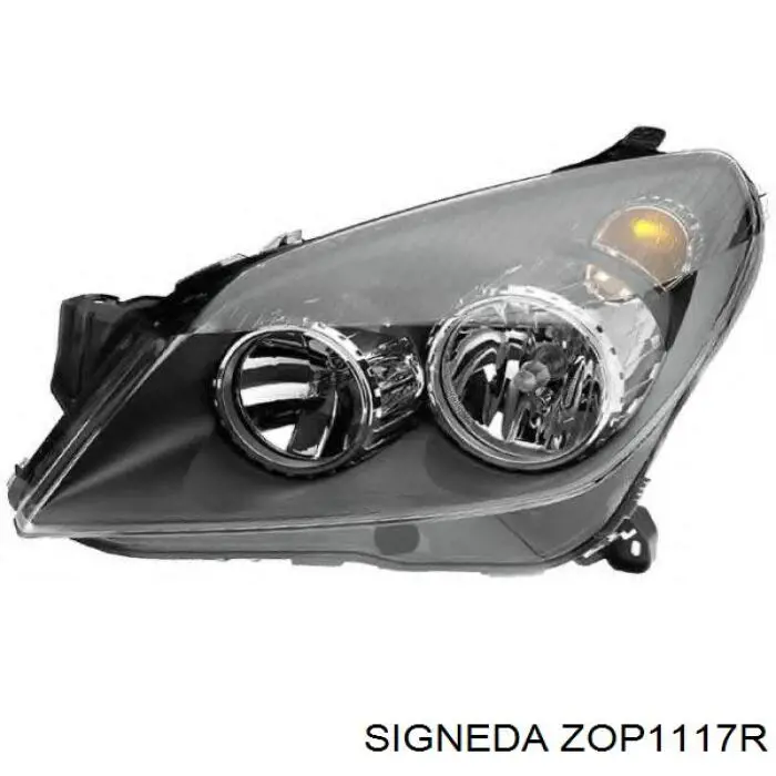 Фара права ZOP1117R Signeda