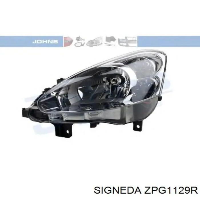 Фара права FP5412R2E Depo/Loro/Abakus