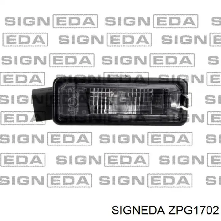 Ліхтар освітлення номерного знака ZPG1702 SIGNEDA